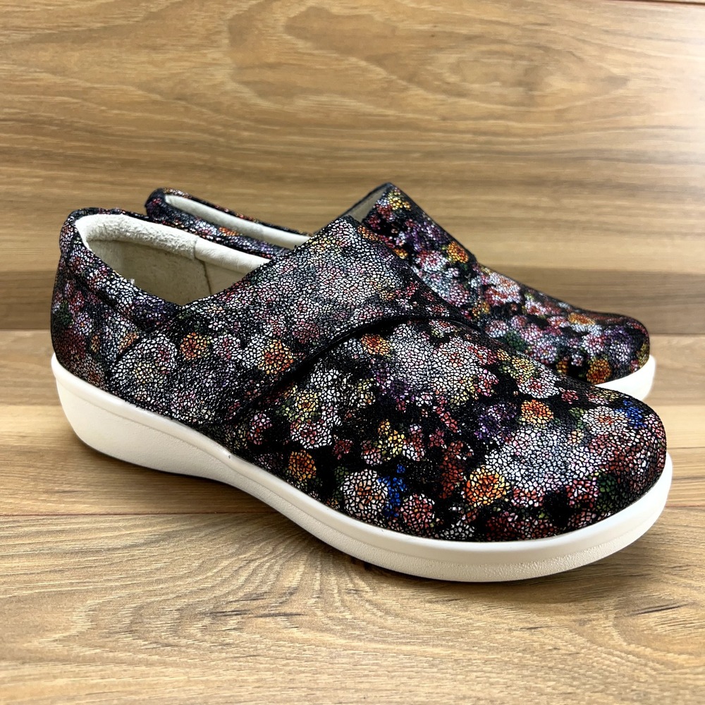 Alegria Womens Comfort Shoes 8 EU 38 Qin Garland Slip On